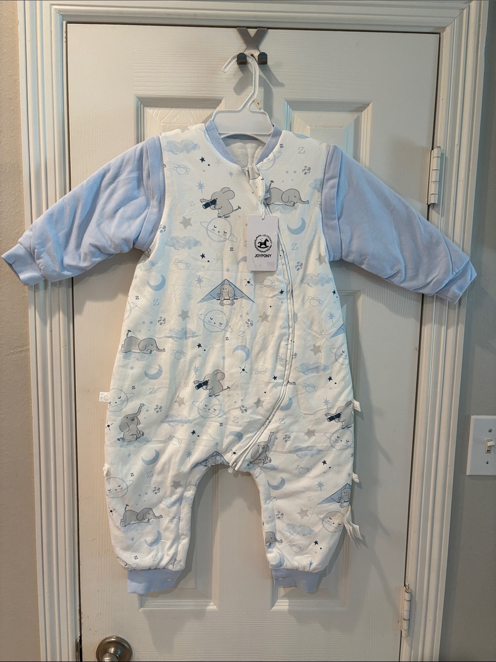 Joypony Baby Elephant Sleep Sack | With Feet, Toddler Sleep Sack - Medium 2T-3T